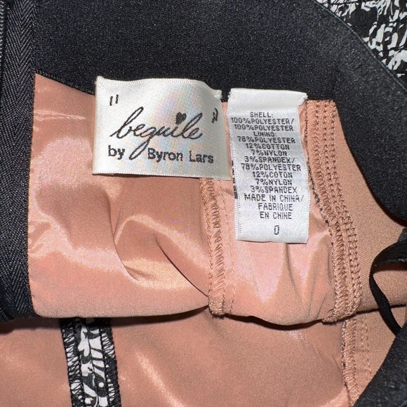 Beguile by Byron Lars Sombra Laser Cut Pencil Skirt  Like New,0 ,GD1189 - Picture 5 of 5